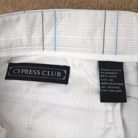 Golf Performance Flat Front Plaid Shorts - Picture 5 of 6